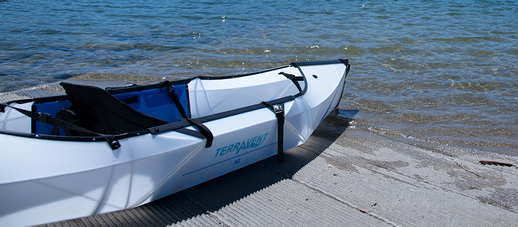Folding kayak. Foldable Kayak. Terravent K2 Portable Folding Kayak